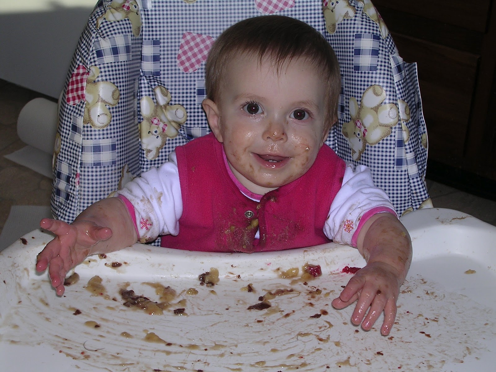 She was a good baby.